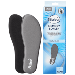 BALEA memorijski ulošci za cipele 40-41 sivi 1par 2kom