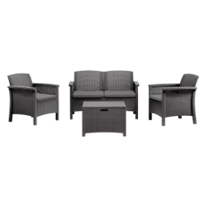 Baštenski set BICA Venezia 2 graphite