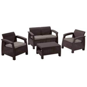 Baštenski set KETER Corfu II CU 258952	braon