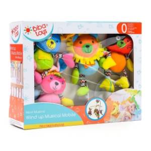 BIBA TOYS muzička vrteška Srećni drugari