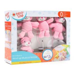 BIBA TOYS muzička vrteška Veseli medvedići