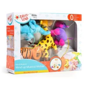 BIBA TOYS muzička vrteška Zanimljiva džungla