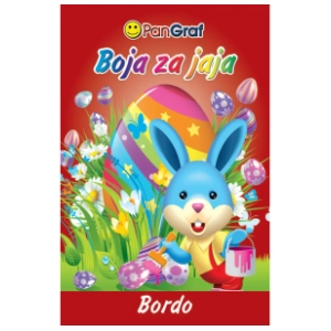 Boja za jaja bordo PANGRAF