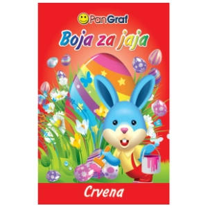 Boja za jaja crvena PANGRAF