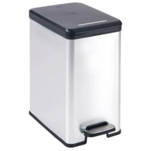CURVER kanta za smeće slim silver 25l
