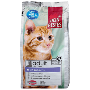 DEIN BESTES hrana za odrasle mačke losos 750g