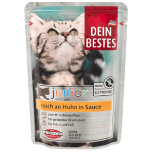DEIN BESTES Junior hrana za mačke piletina u sosu 100g