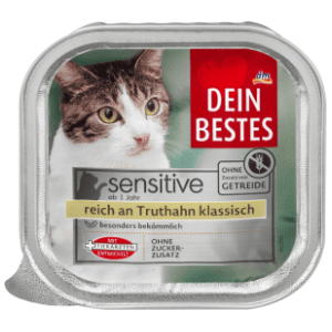 DEIN BESTES Sensitive hrana za mačke ćuretina 100g
