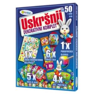 Uskršnji dekorativni komplet za 50 jaja PANGRAF