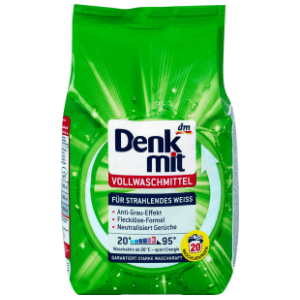 DENKMIT deterdžent za beli veš 20 pranja (1,35kg)