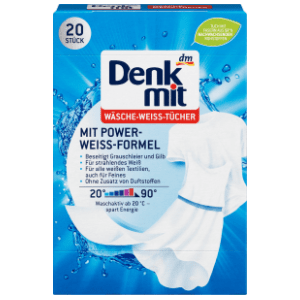 DENKMIT maramice za izbeljivanje veša 20kom