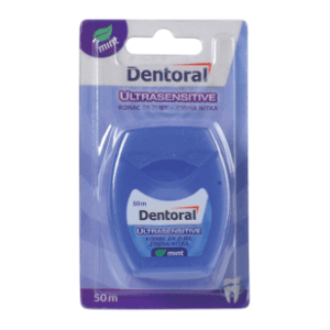 DENTORAL Sensitive mint konac za zube 50m