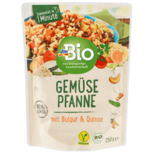 DM BIO gotovo jelo povrće sa bulgurom i kinoom 250g