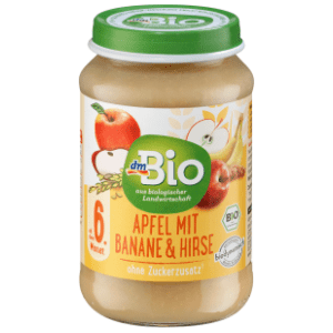DM BIO kašica jabuka banana proso 190g