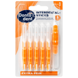 DONTODENT ISO 1 ekstra tanke interdentalne četkice 6kom
