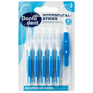 DONTODENT ISO 3 tanke interdentalne četkice 6kom