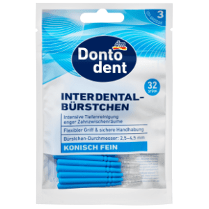 DONTODENT ISO 3 konusne fine interdentalne četkice 32kom