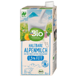 Dugotrajno mleko DM BIO alpsko organsko 1,5%mm 1l
