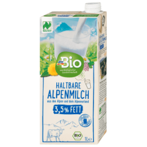 Dugotrajno mleko DM BIO alpsko organsko 3,5%mm 1l