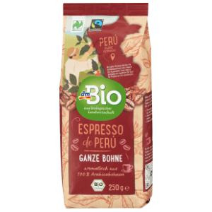 Espresso kafa DM BIO iz Perua 250g