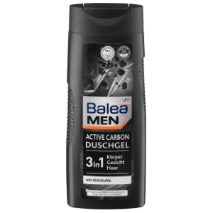 Gel za tuširanje BALEA MEN Active carbon 3u1 300ml