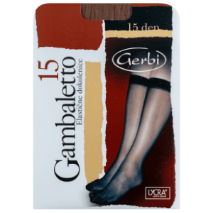 GERBI Gambaletto dokolenice 15den braon