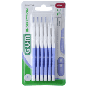 GUM ISO 2 Bi direction interdentalna četkica 6kom