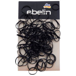 Gumica za kosu EBELIN mini crna 250kom