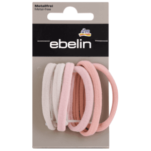 Gumica za kosu EBELIN roze 6kom