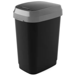 KIS kanta za smeće dual swing L sivo-crna 50l