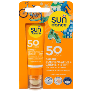 Krema za lice i balzam za usne SUNDANCE SPF50 1kom