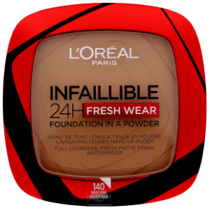 L'OREAL Infaillible 24h kompaktni puder 140 golden beige