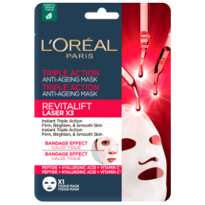 L'OREAL Revitalift laser x3 maska za lice u maramici 1kom