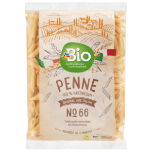 Makaroni DM BIO Penne bez jaja 500g