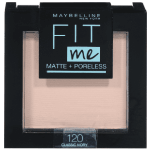 MAYBELLINE Fit me matte kompaktni puder 120 classic ivory