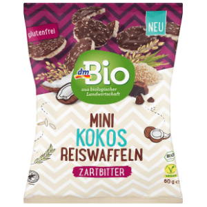 Mini pirinčane galete DM BIO kokos i čokolada 60g