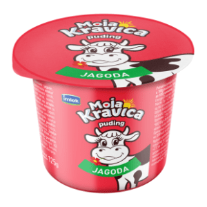 MOJA KRAVICA puding jagoda 125g Imlek