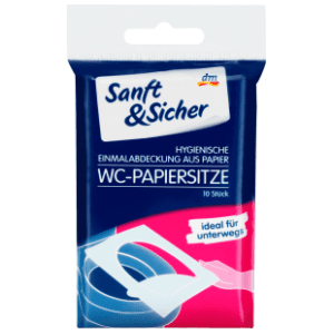 Papirna navlaka za WC šolju SANFT&SICHER 10kom