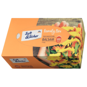 Papirne maramice SOFT&SICHER balsam kutija 4sloja 120kom