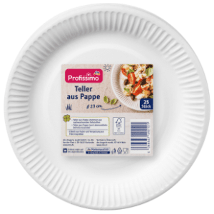 Papirni tanjiri 23cm PROFISSIMO 25kom