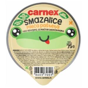 Pašteta CARNEX Smazalice pileća 75g