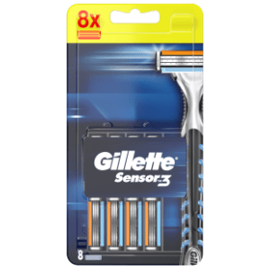 Patrone GILLETTE Sensor 3 8kom