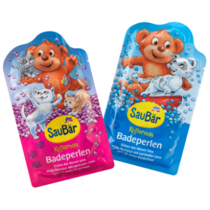 Perle za kupku SAUBAR roze i plave 60g
