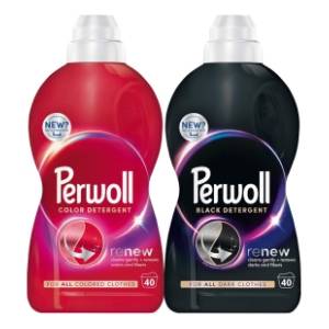 PERWOLL tečni deterdžent za veš duopack 2x2l