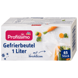 PROFISSIMO kese za zamrzivač 1l 65kom