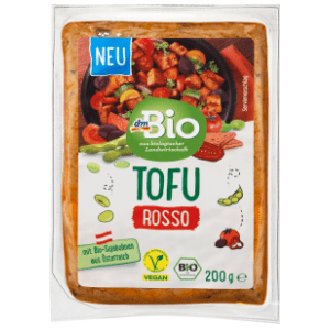 DM BIO Rosso tofu sir sa paprikom i maslinama 200g