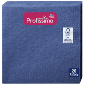 Salvete PROFISSIMO tamnoplave 20kom