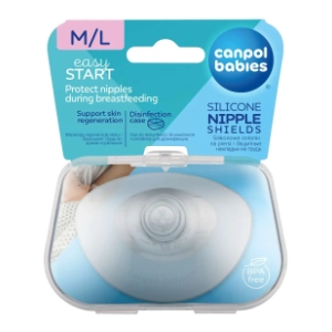 Silikonske bradavice CANPOL BABIES Easy start M/L
