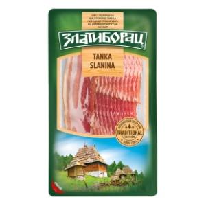Slanina ZLATIBORAC tanka slajs 100g