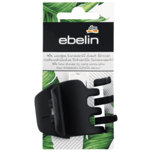 Šnala za kosu EBELIN srednja crna 1kom